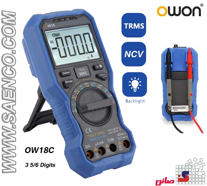 مولتی متر دستی NCV +ترمومتر OW18C  