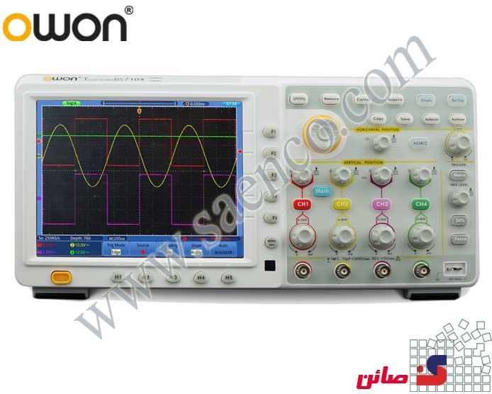 TDS-7074 اسیلوسکوپ لمسی